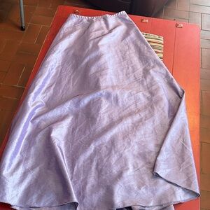 Express Light Purple A-Line Skirt